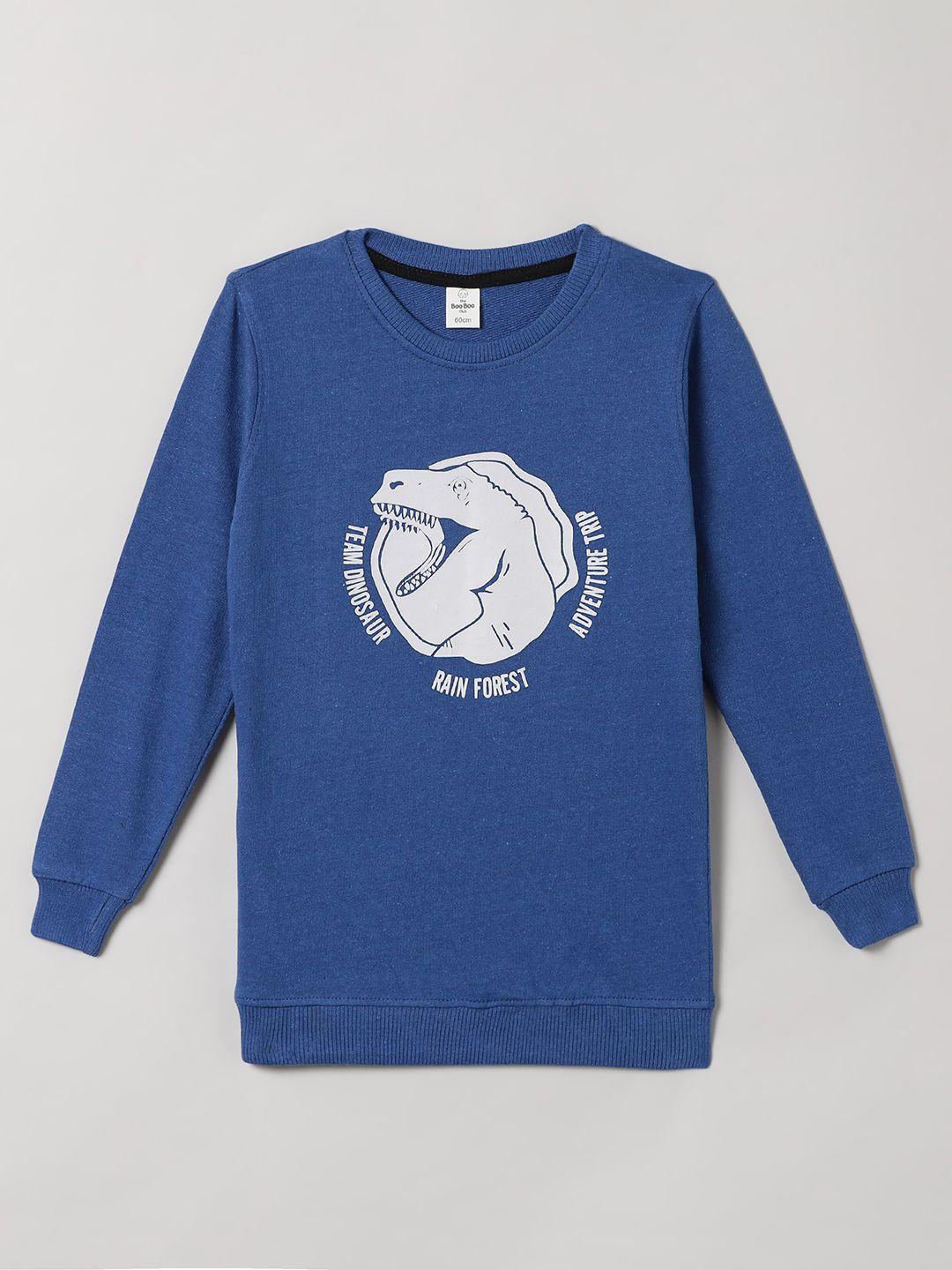 the boo boo club unisex kids cotton printed sweatshirt