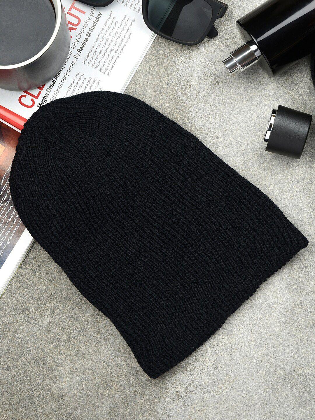 the bro code men black beanie