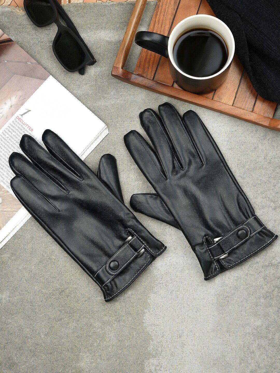 the bro code men pu hand gloves
