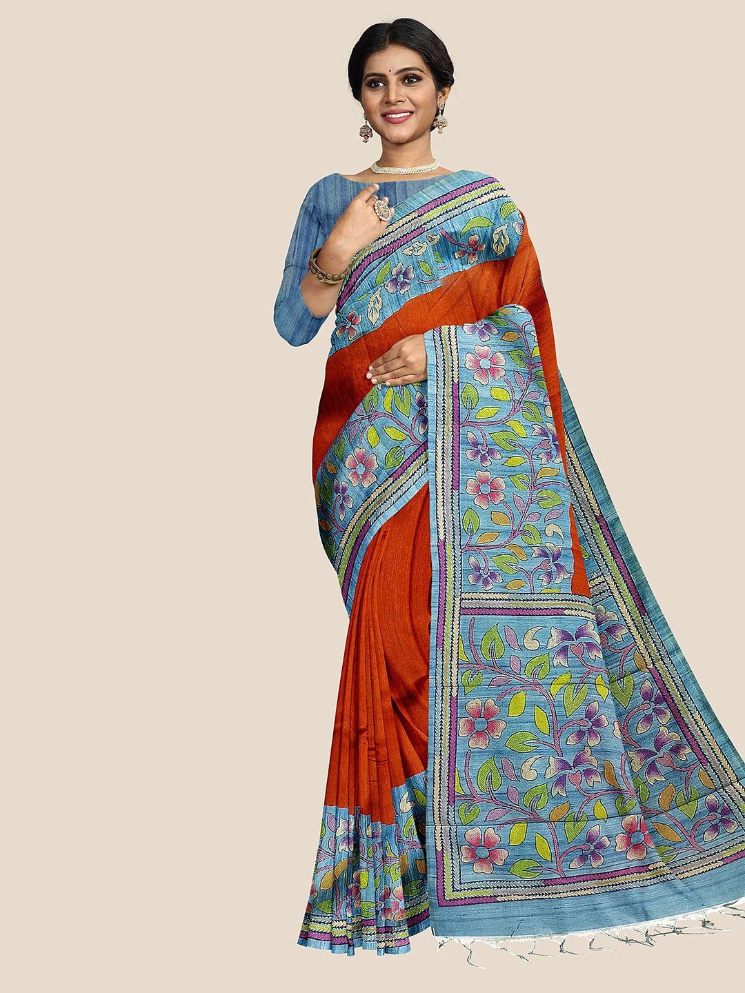 the chennai silks ethnic motifs saree