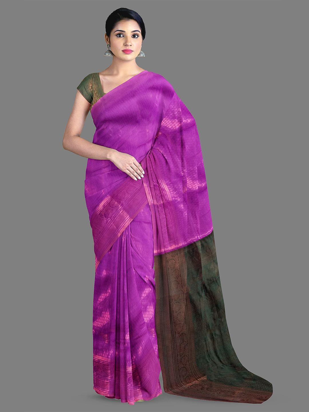 the chennai silks ethnic motifs woven design zari kanjeevaram saree