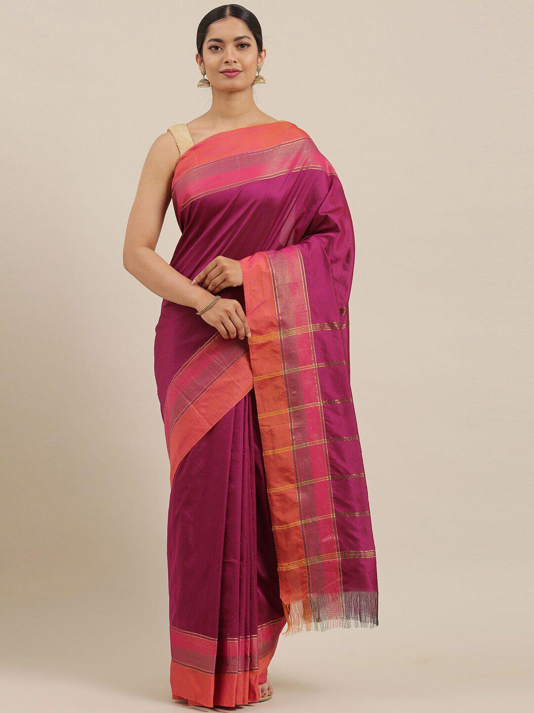 the chennai silks zari saree