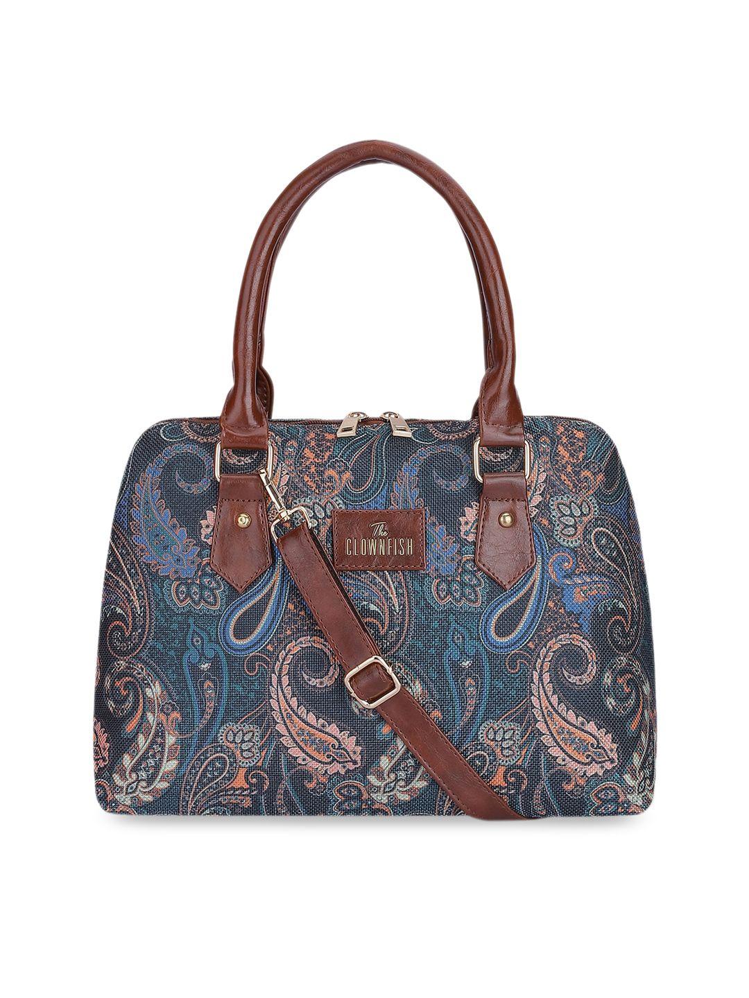 the clownfish printed bowling jute sling bag