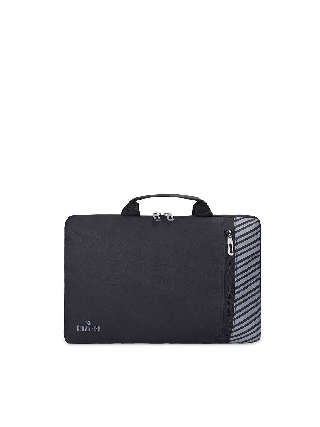 the clownfish solid comfort padded laptop sleeve