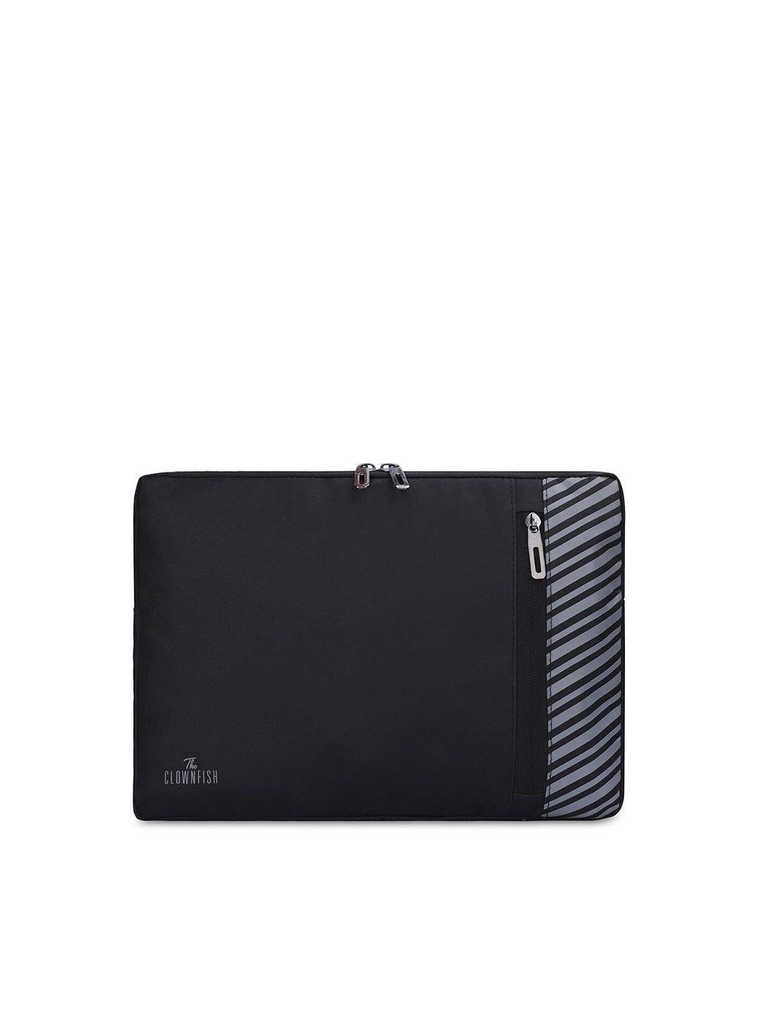 the clownfish solid comfort padded laptop sleeve