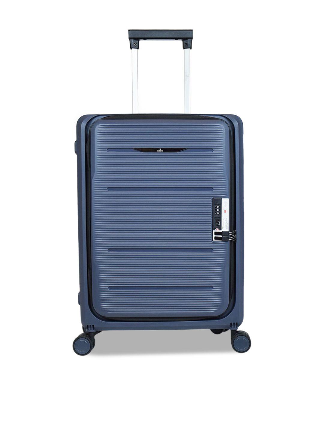 the clownfish textured hard-sided cabin trolley suitcase