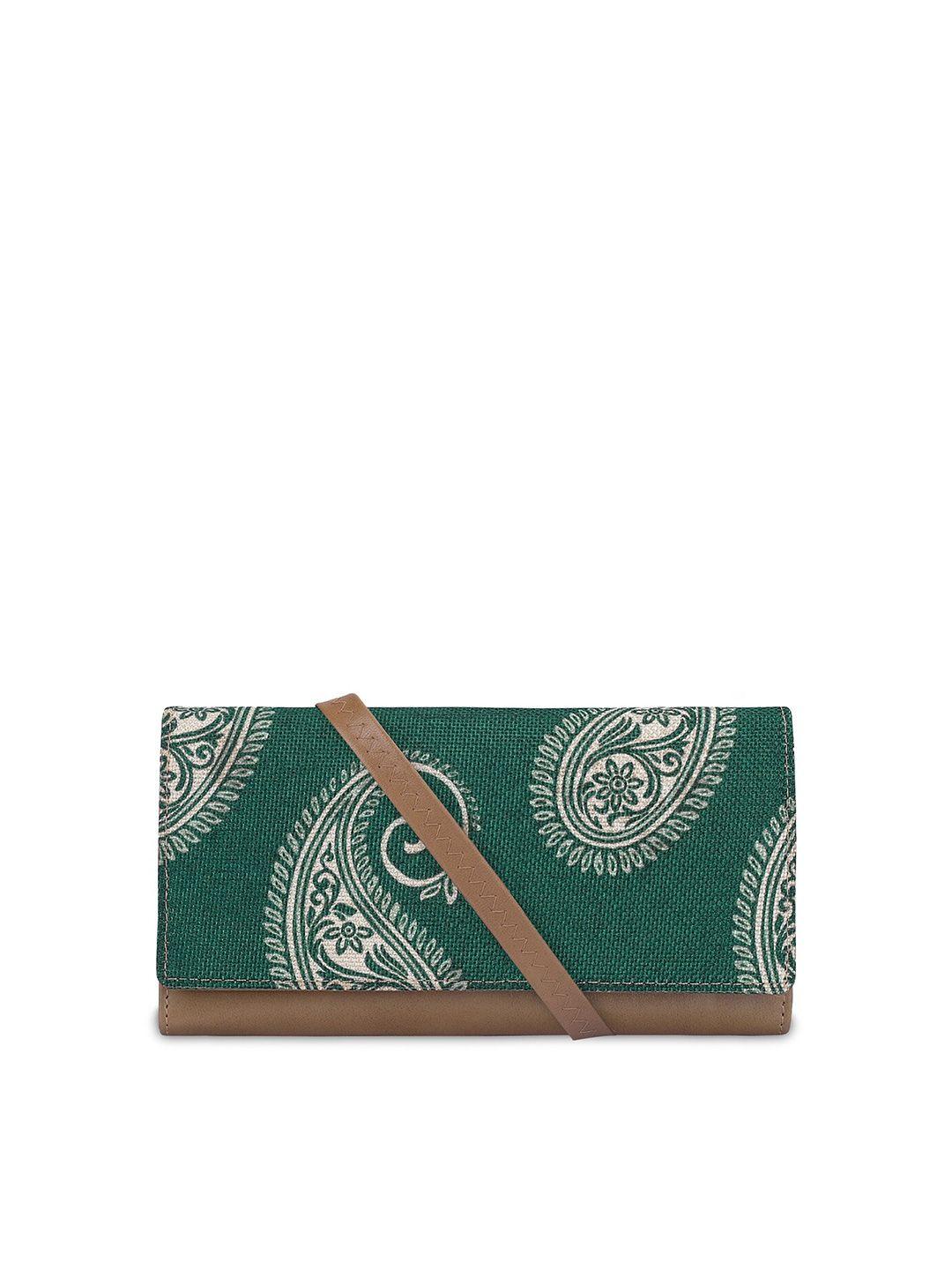 the clownfish women floral printed envelop wallet