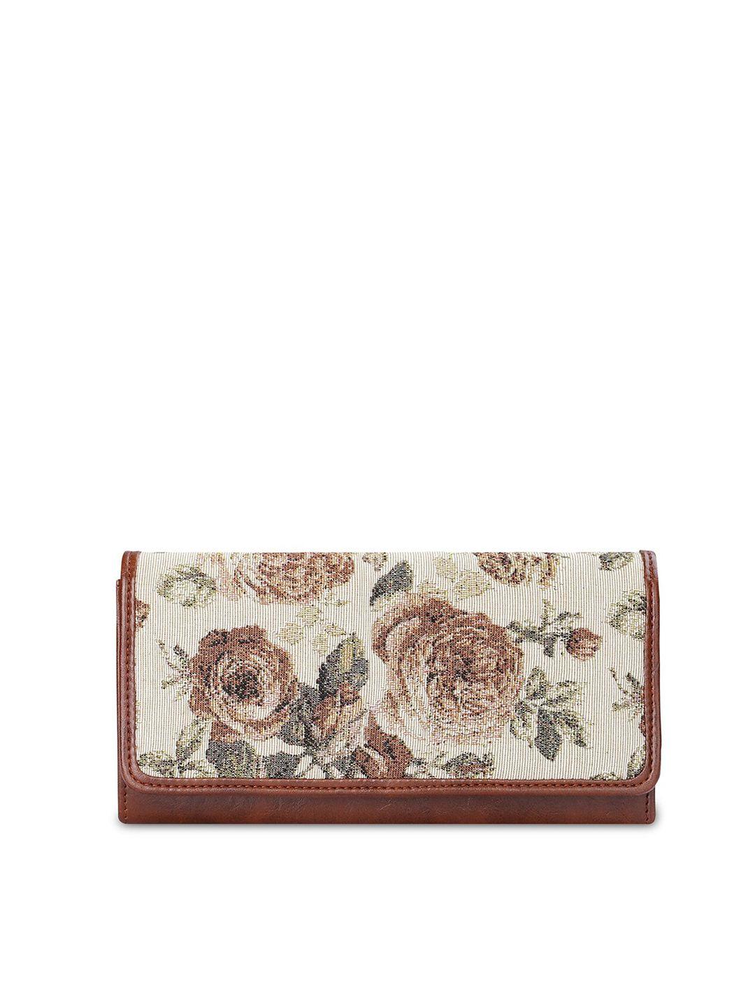 the clownfish women floral printed envelop wallet