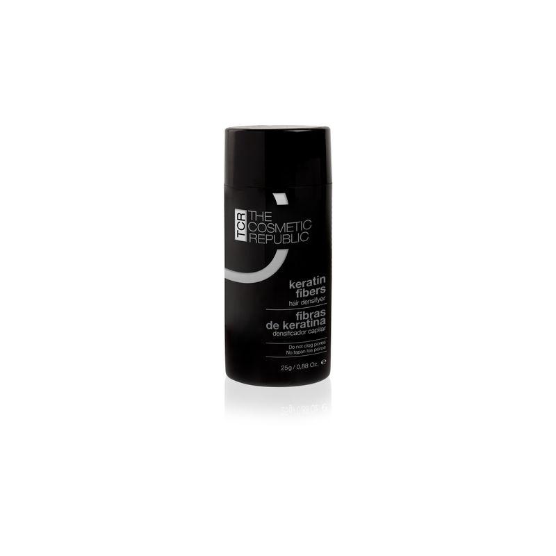 the cosmetic republic keratin medium brown fiber