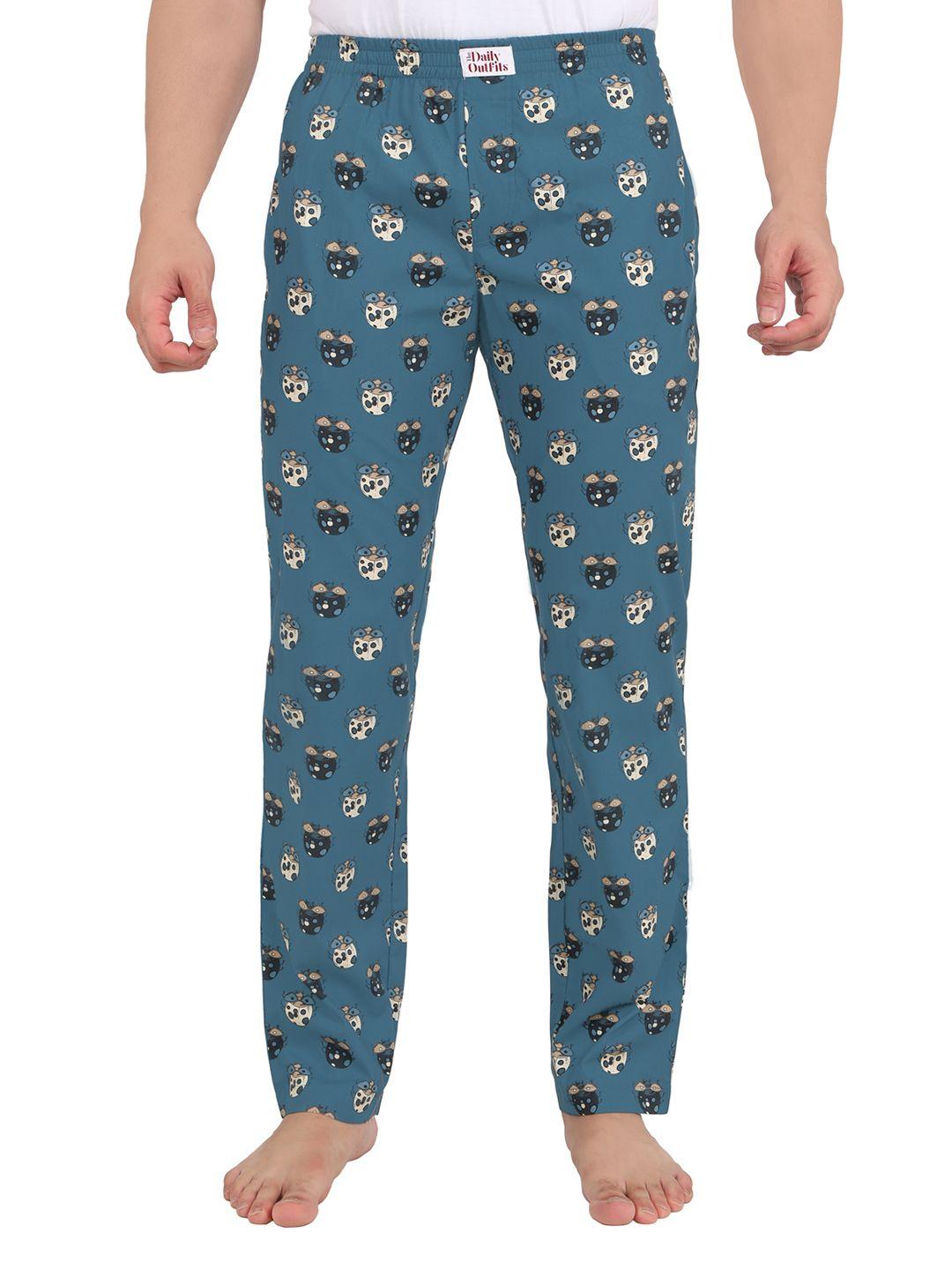 the daily outfits men printed lounge pants