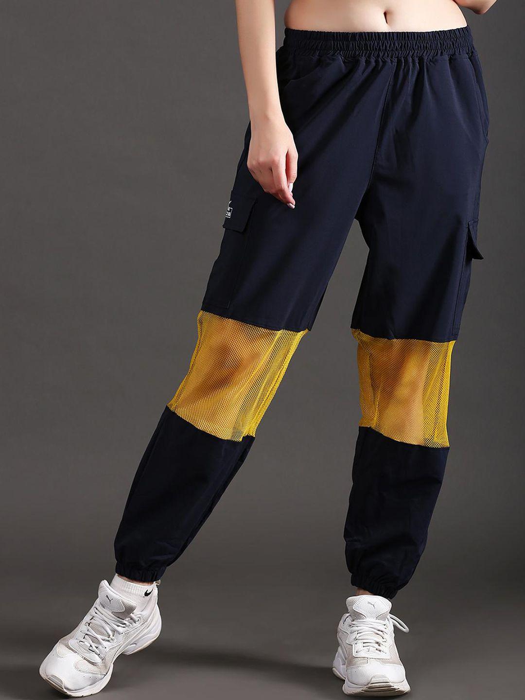 the dance bible women mesh panel joggers