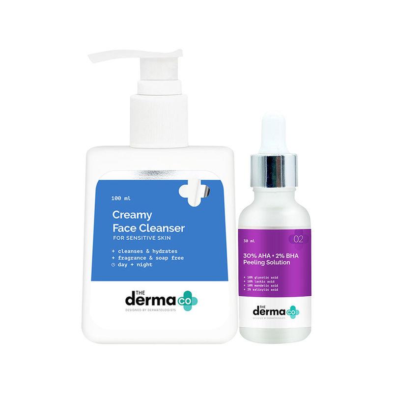 the derma co at home facial glow kit