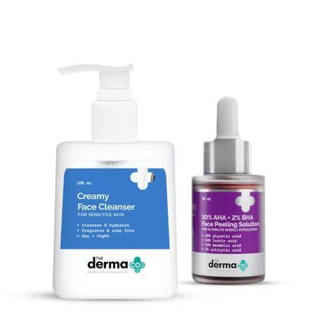 the derma co at home facial glow kit