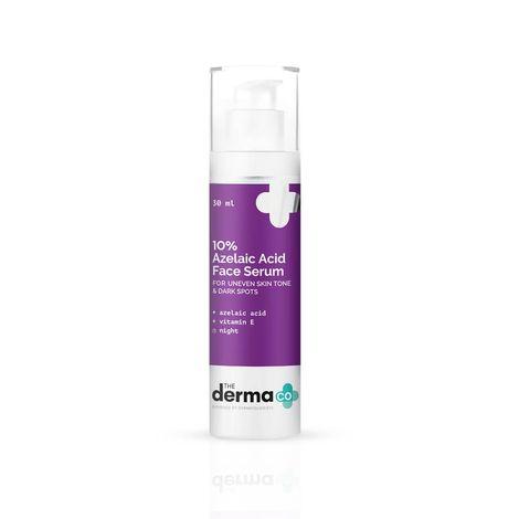 the derma co. 10% azelaic acid face serum for uneven skin tone & dark spots