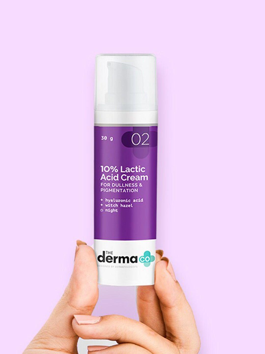 the derma co. 10% lactic acid cream