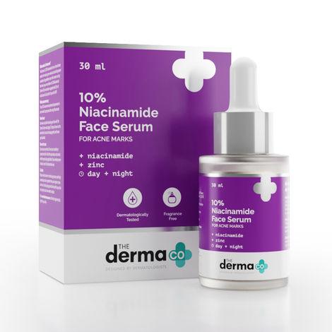 the derma co. 10% niacinamide face serum for acne marks