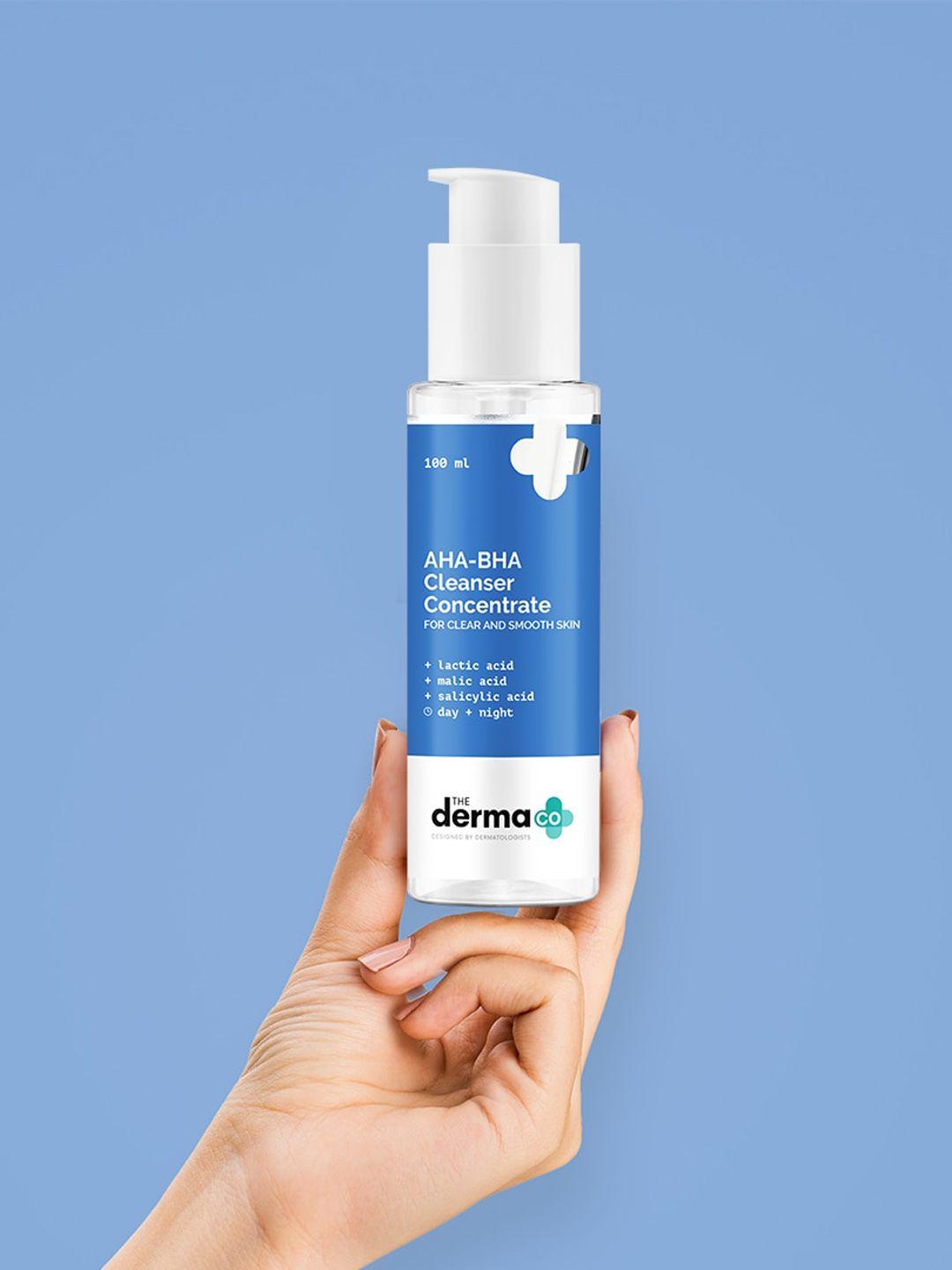 the derma co. aha bha cleanser concentrate