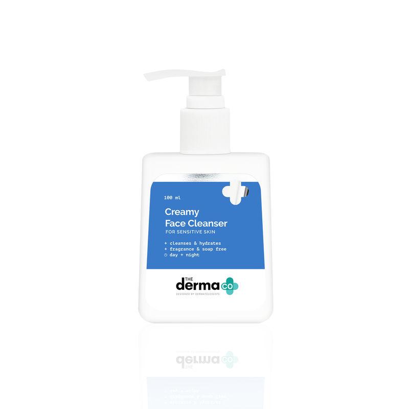 the derma co. creamy face cleanser for sensitive skin