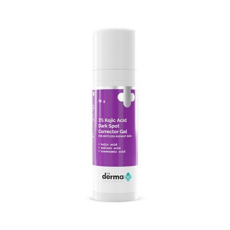 the derma co.3% kojic acid dark spot corrector gel for spotless & radiant skin (30 g)