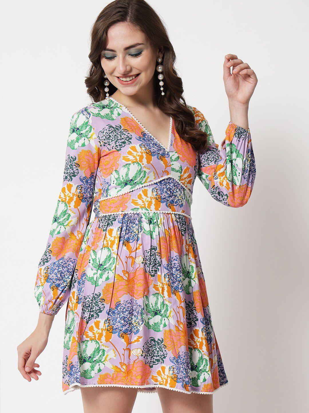 the dry state multicoloured floral dress