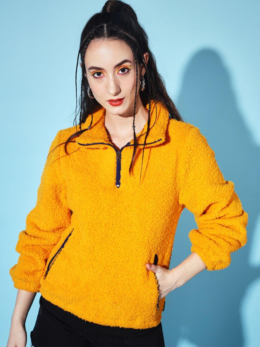 the dry state women yellow pullover