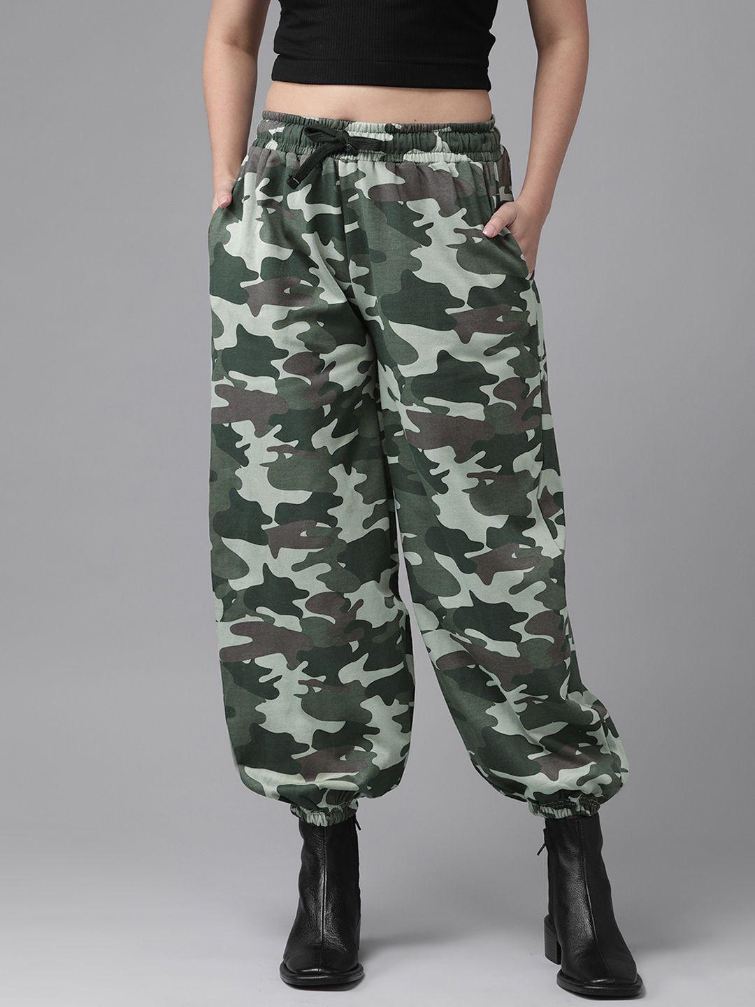 the dry state womens camouflage printed aop jogger