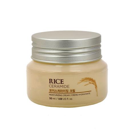 the face shop rice&ceramide moisturizing cream, 50 ml