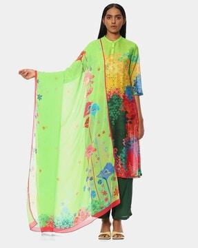 the georgette furture print dupatta