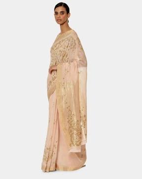 the glory embroidered saree