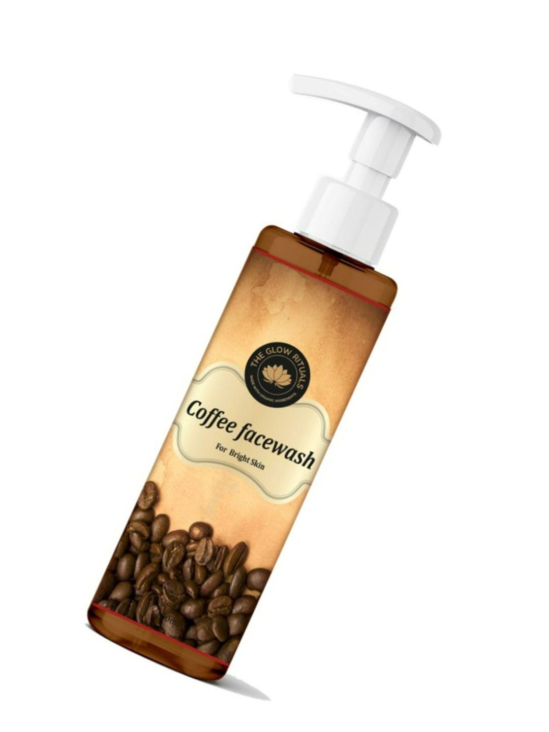 the glow rituals coffee facewash 100ml