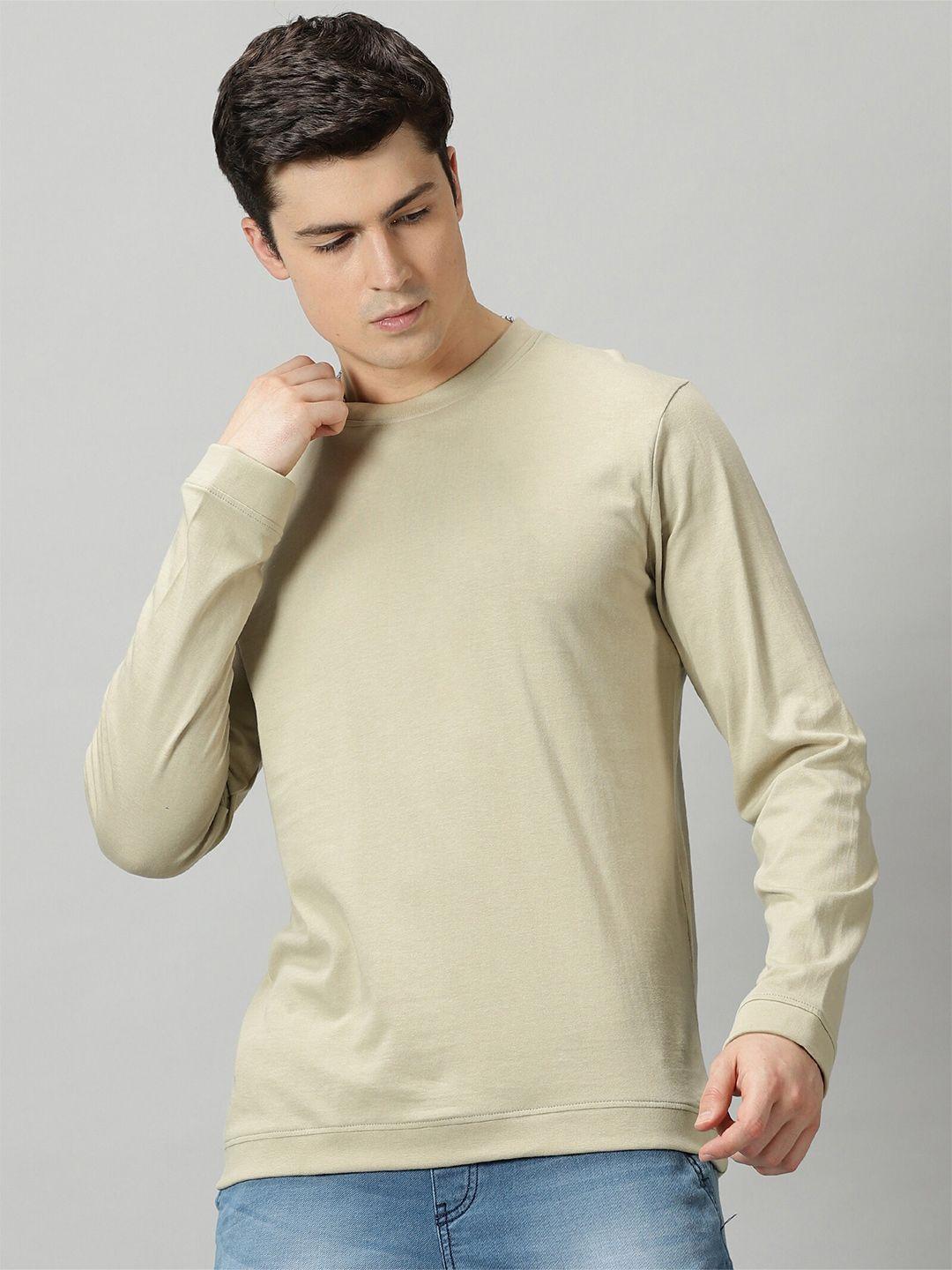 the hollander  round neck long sleeves pure cotton t-shirt