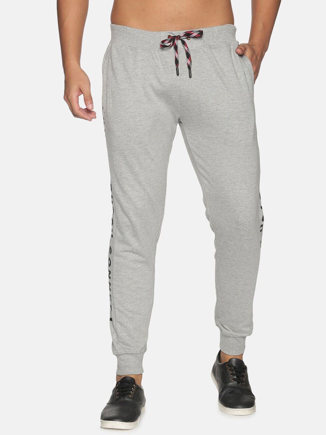 the hollander men typography printed terry cotton terry mid rise jogger