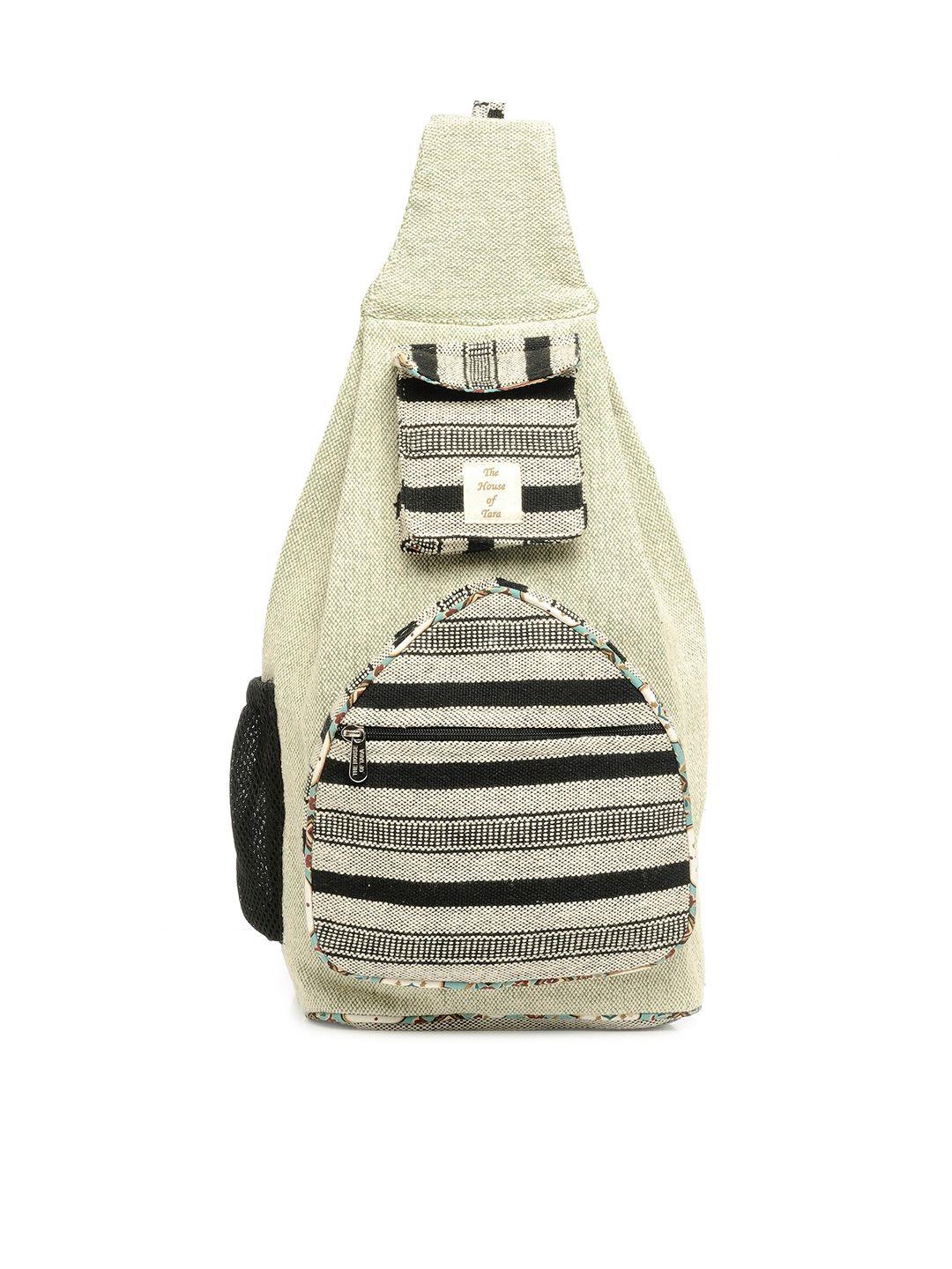 the house of tara fabric textured backpack