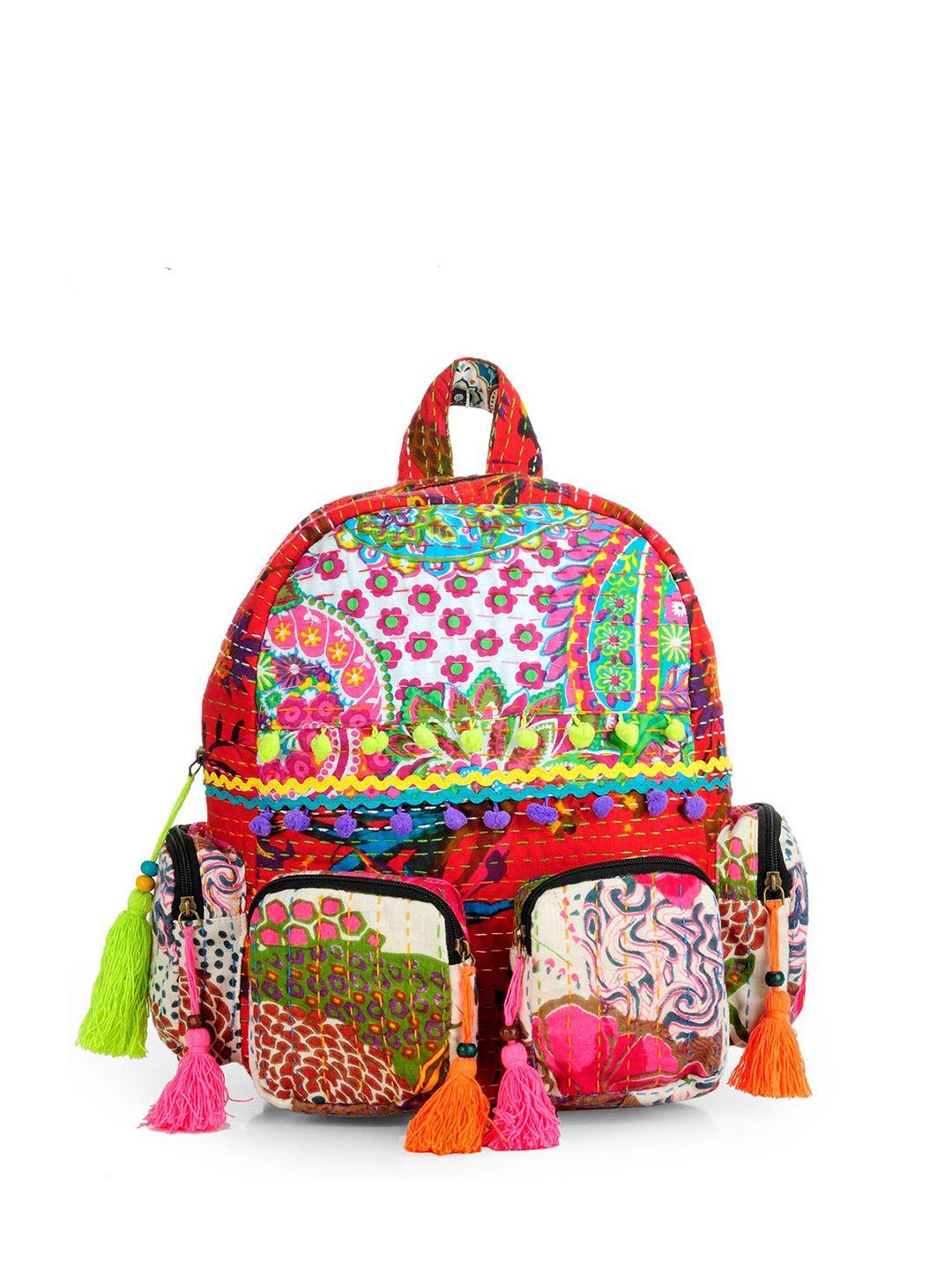 the house of tara women multicoloured embellished backpack