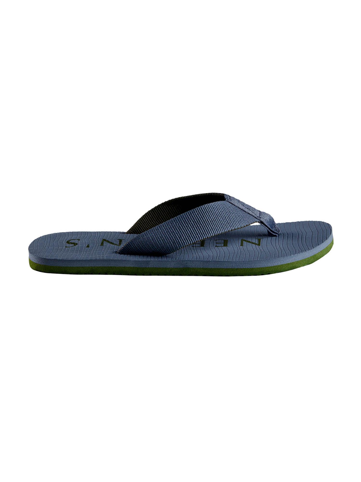 the humble flipflop navy blue