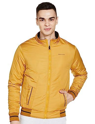 the indian garage co adult men's slim fit jacket (0222-jktrvr22-03_yellow l)