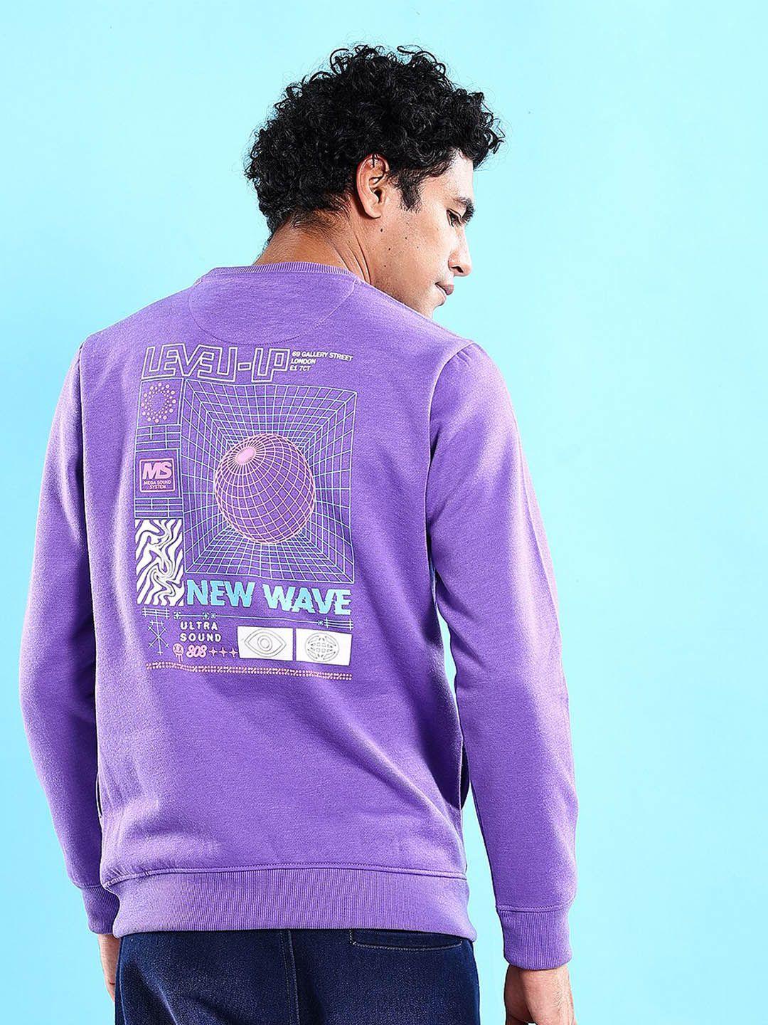the indian garage co graphic printed sweatshirt