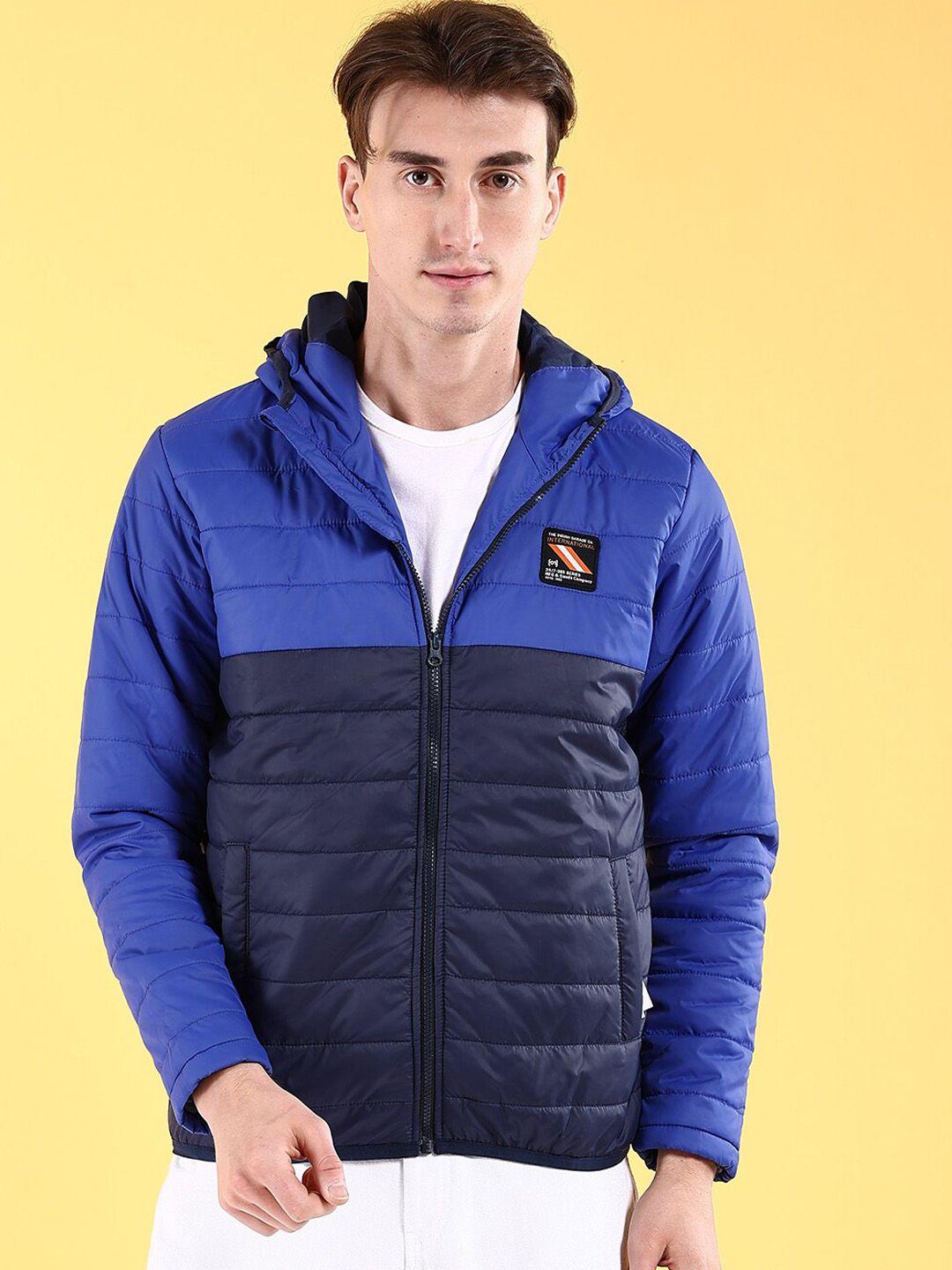 the indian garage co hooded puffer jacket