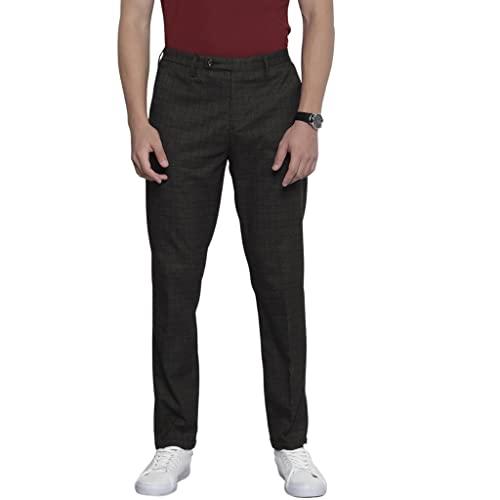 the indian garage co men's regular fit trousers (0522-pvcstr09-01_black_34)