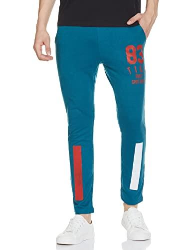 the indian garage co men's slim fit joggers (1220 jog 03-05_blue_s)