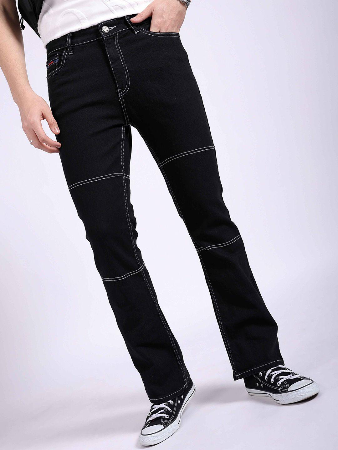 the indian garage co men bootcut mid rise cotton jeans