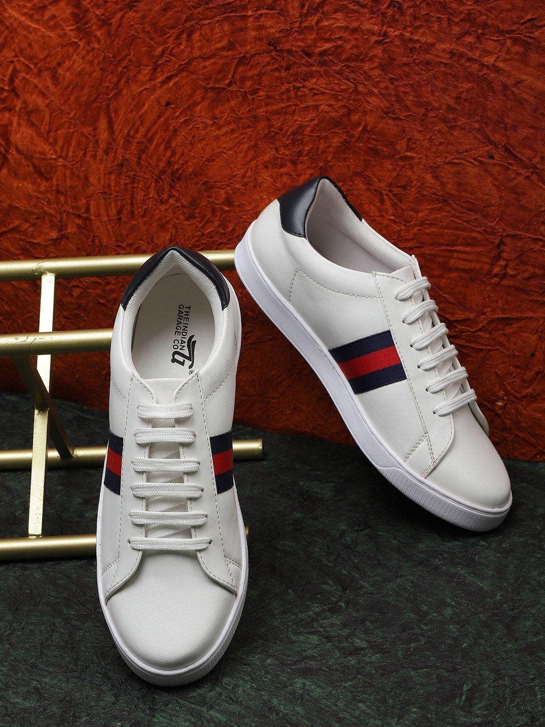 the indian garage co men colourblocked basics sneakers