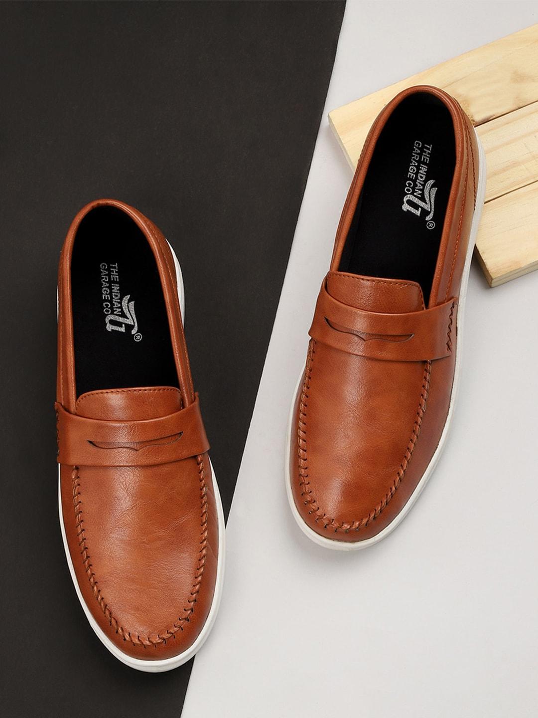 the indian garage co men comfort insole penny loafers