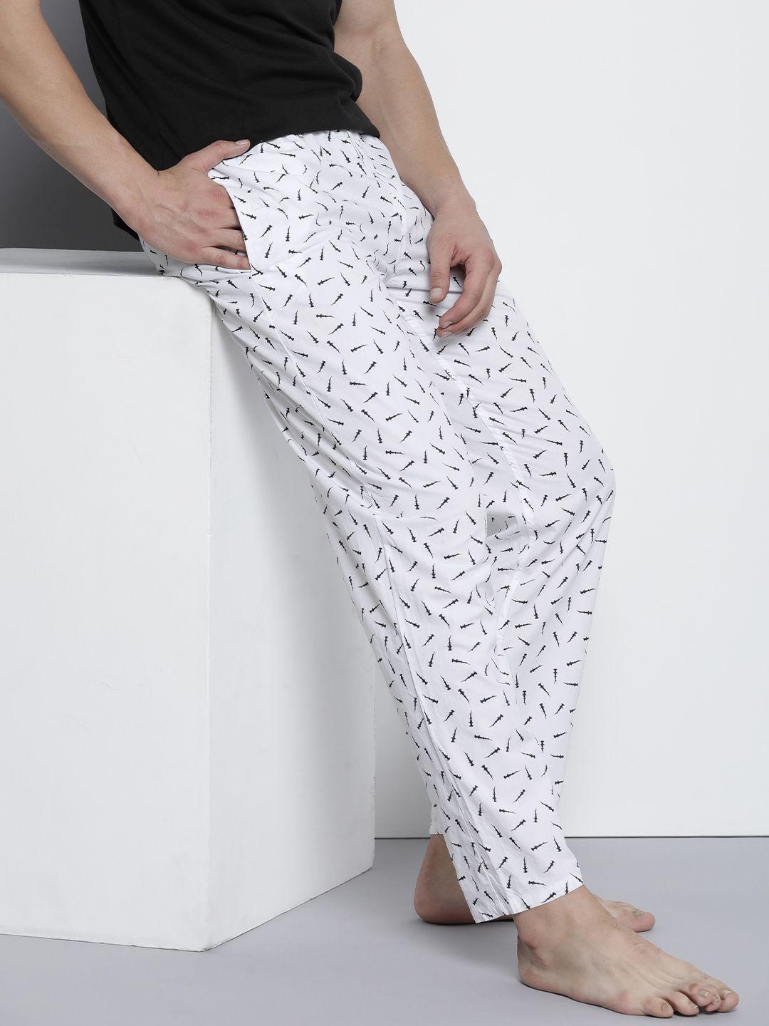 the indian garage co men printed lounge pants