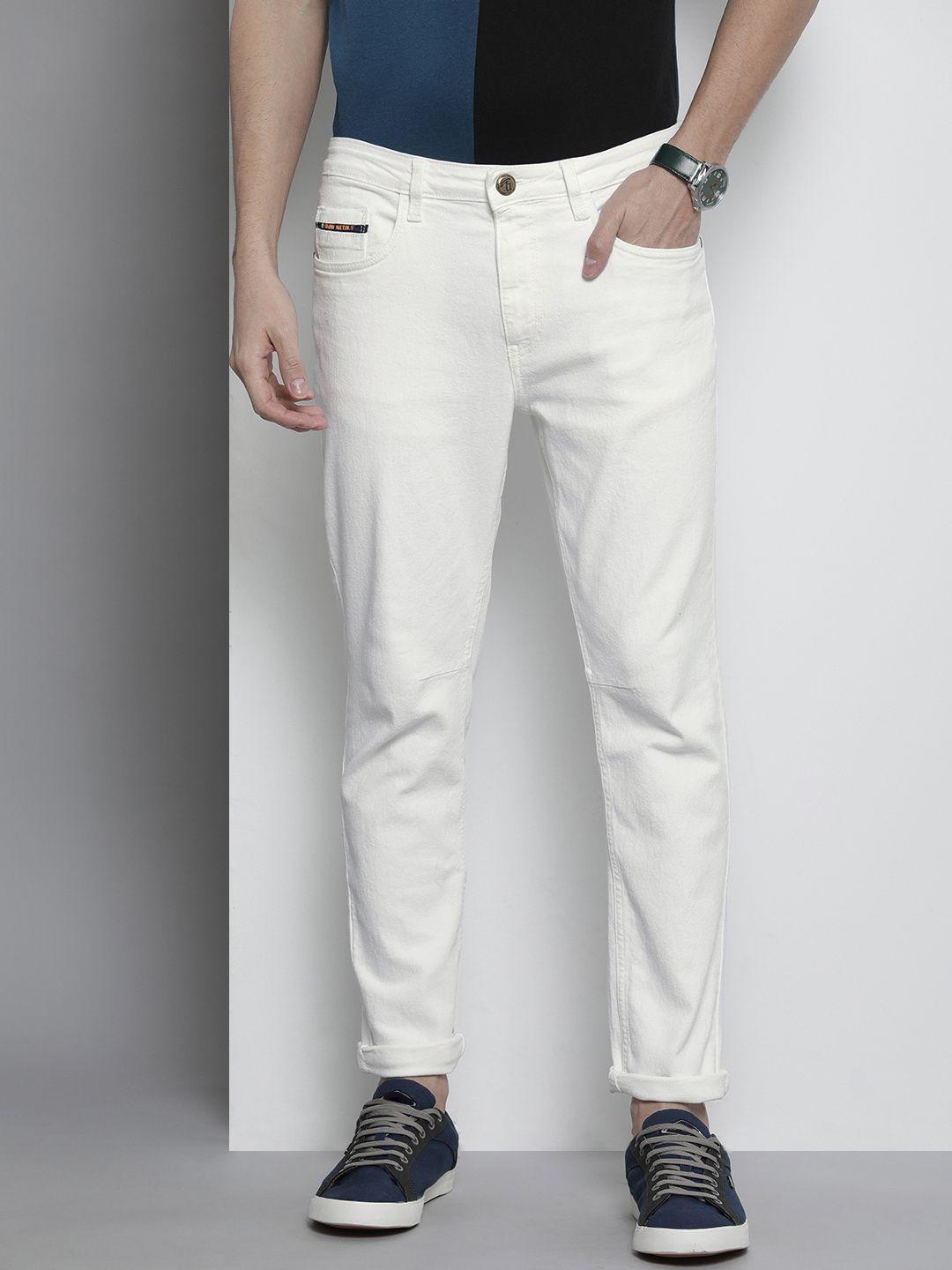 the indian garage co men relaxed fit light fade stretchable jeans