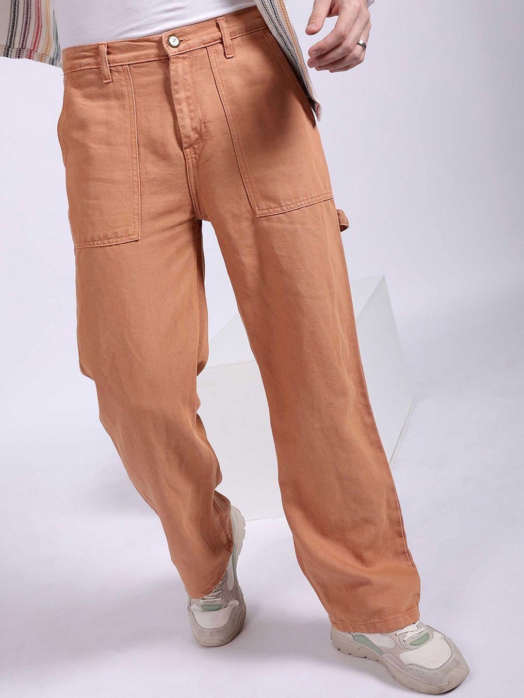 the indian garage co men relaxed fit stretchable jeans