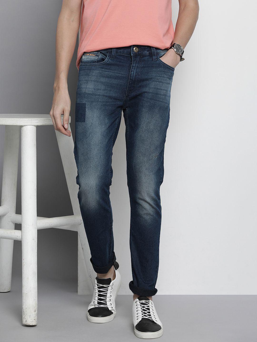 the indian garage co slim fit light fade coated jeans