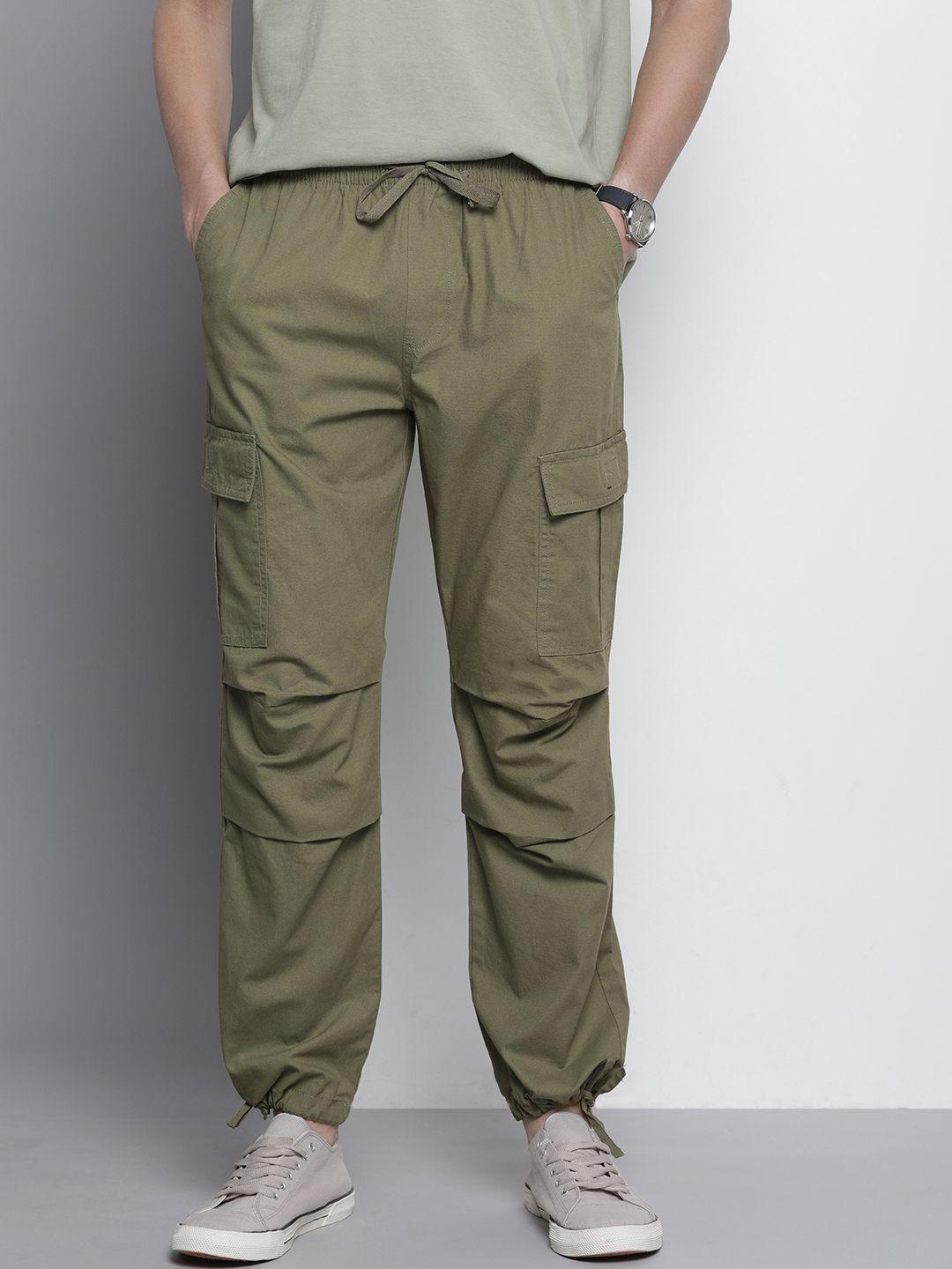 the indian garage co solid loose fit cargos