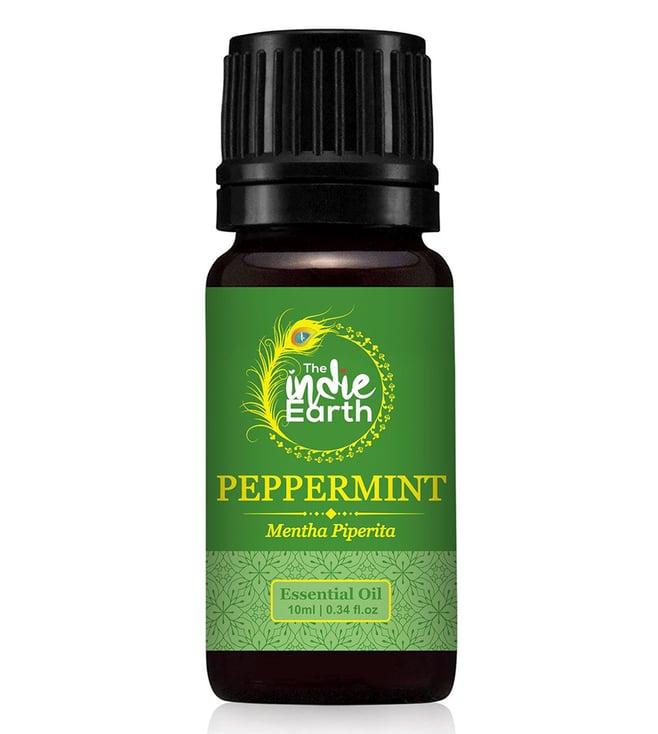 the indie earth peppermint essential oil - 10 ml
