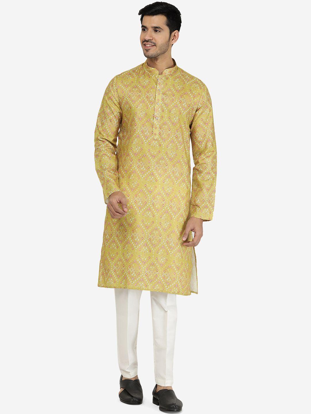 the kurta company ethnic motifs printed kurta